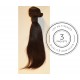 3 PAQUETS - TISSAGE BRESILIEN raide taille 12" REMYHAIR 