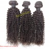 3 PAQUETS taille 34" frisé- TISSAGE BRESILIEN REMYHAIR 